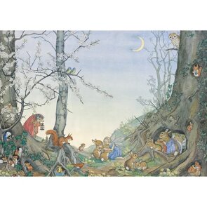 Ansichtkaart Molly Brett | Goodnight time