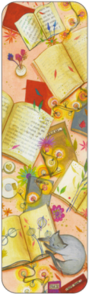 Bookmark Jehanne Weyman - Cat among books
