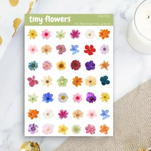 Tiny Flowers - Sticker Sheet by Penpaling Paula