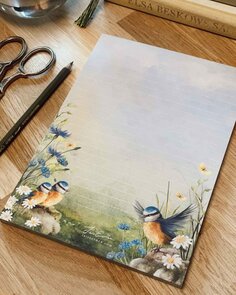 Little Wings Notepad A5 by Iris Esther