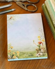 Gnome Post Notepad A6 by Iris Esther