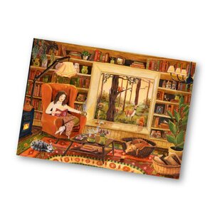 A6 Postkarte von Esther Bennink - Cosy Selfcare