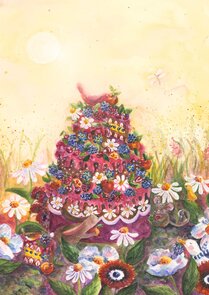 Postcard Romyillustrations - Cake Love