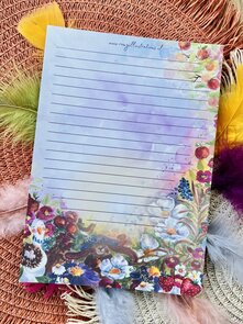 A5 Notepad Fruitful Spring - Romyillustrations