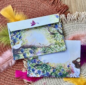 Envelope SET Berries and the sun - Romyillustrations