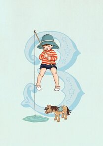 Postkarte Belle and Boo | Boy Three