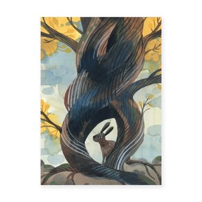 Wild Pencil Studio Postcard - Hare