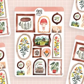 Wild Pencil Studio Planner sticker sheet - Frames
