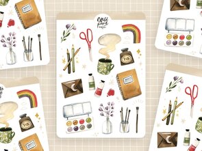 Wild Pencil Studio Planner sticker sheet - Creativity