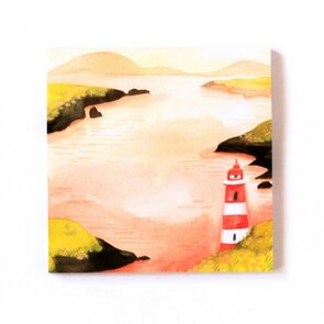Wild Pencil Studio Sticky Notes - Lighthouse