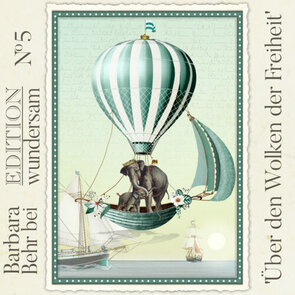Edition Wundersam Postkarte 05 - Above the clouds of freedom