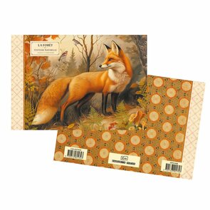 Mini Illustrated notebook Gwenaëlle Trolez Créations - Forest Fox