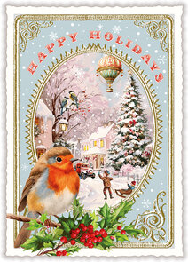 PK 1251EN  Tausendschön Postcard - Happy Holidays