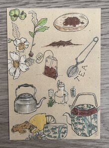 Wildgardens Postcard - Tea