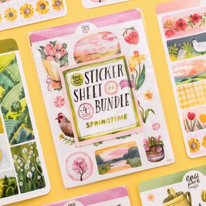 Wild Pencil Studio Planner sticker sheet BUNDLE - Springtime