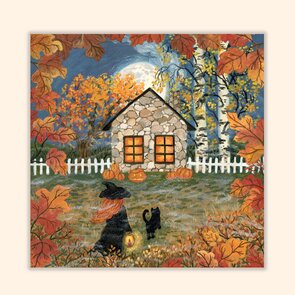 Asia Spettel 12x12 Postcard - Coming Home