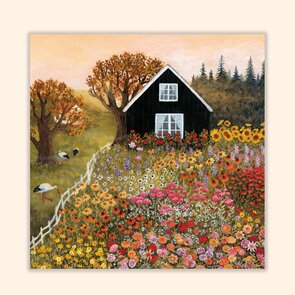 Asia Spettel 12x12 Postcard - Late Summer Days