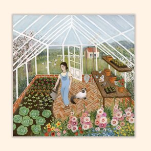 Asia Spettel 12x12 Postcard - Spring Blooms