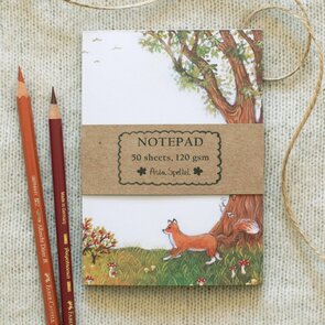 Asia Spettel Notepad - Fox in the Forest