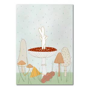 Studio Kvinna A6 Postcard - Nice rain