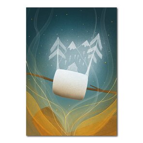 Studio Kvinna A6 Postcard - Marshmallow world