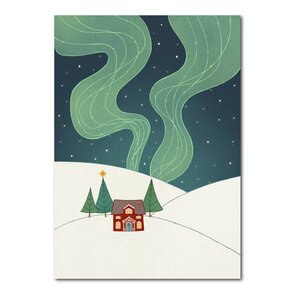 Studio Kvinna A6 Postcard - Northern Light
