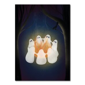 Studio Kvinna A6 Postcard - Ghost dance