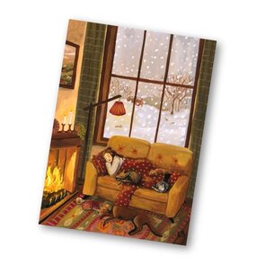 A6 Postcard from Esther Bennink - Winterrust