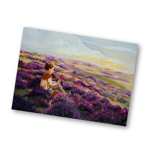 A6 Postcard from Esther Bennink - heide