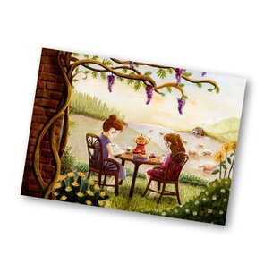 A6 Postcard from Esther Bennink - Theetijd