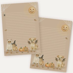 A5 Notepad Halloween - Appeloogje
