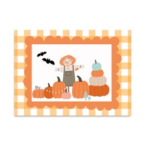 Postkarte Only Happy Things | Pumpkin Patch