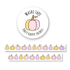Washi Tape | Gingham Pumpkins - Only Happy Things