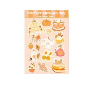 A6 Stickersheet Perfect Autumn Day - Only Happy Things