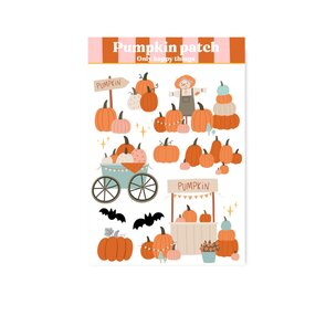 A6 Stickersheet Pumpkin Patch - Only Happy Things