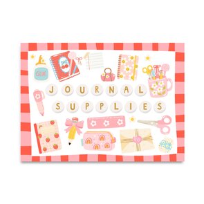 Postkarte Only Happy Things | Journal Supplies