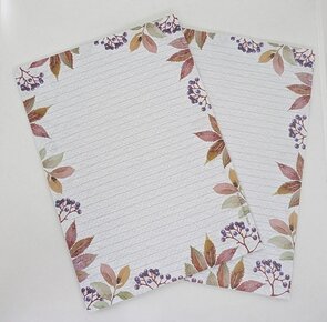 A4 Notepad Autumn - by StationeryParlor