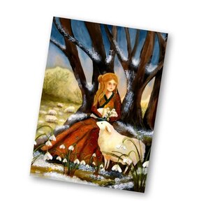 A6 Postcard from Esther Bennink - Imbolc