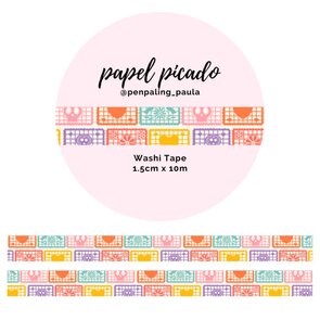 Washi Tape Papel Picado by Penpaling Paula