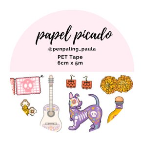 Papel Picado - PRE-CUT PET-tape by Penpaling Paula