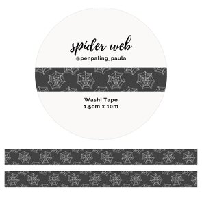Washi Tape Spiderweb by Penpaling Paula