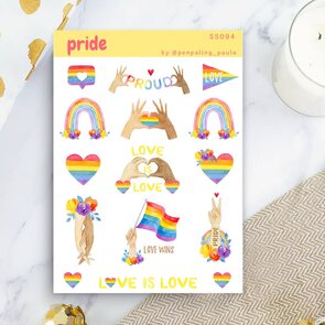 Pride - Sticker Sheet by Penpaling Paula