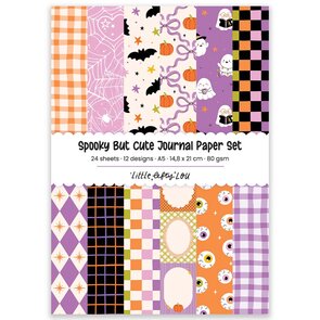 Spooky but cute journal paper set - Little Lefty Lou