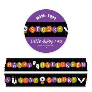 Happy Halloween Beads Washi Tape - Little Lefty Lou 