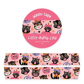 Vintage Halloween Pink Washi Tape - Little Lefty Lou 