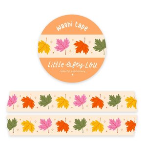 Autumn Leaves Washi Tape - Little Lefty Lou 