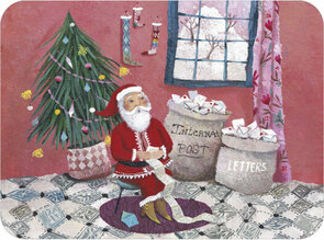 Izou Postcard - The letter to Santa Claus