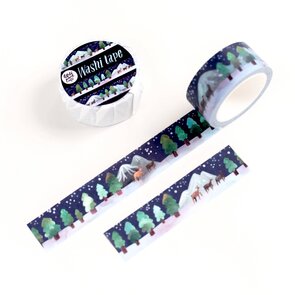 Wild Pencil Studio Washi Tape - Winter Night