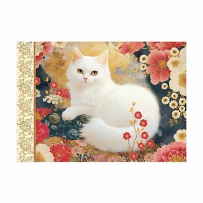 Illustrated notebook Gwenaëlle Trolez Créations - Cat