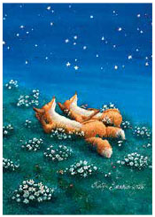 Postkarte 497 by Katja Saario - Watching the Stars